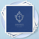 Search for blue and silver napkins For kids
