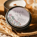 Search for thank you bridal stickers Whimsical
