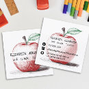 Search for red apple business cards Private tutor