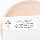 Search for wildflower return address labels Colourful