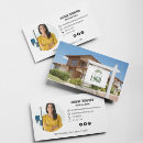 Search for add your photo business cards Real estate agent