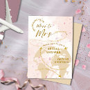 Search for airplane bridal shower invitations Globe