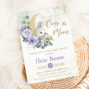 Search for lavender and gold baby shower invitations Whimsical