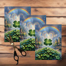Search for shamrock tissue paper Green