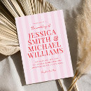 Search for pink stripe invitations Elegant