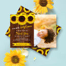 Search for sunflower thank you cards Fall