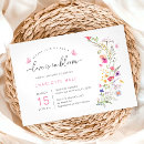 Search for floral watercolor bridal shower invitations Love is in bloom