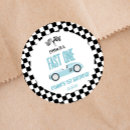 Search for blue and white gingham stickers Boy