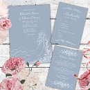 Search for winter dance invitations Blue and white