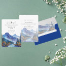 Search for scenic wedding invitations Watercolor