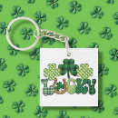 Search for good luck charms key rings St patricks day