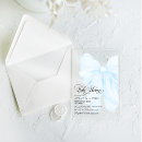 Search for bow baby boy shower invitations Its a boy