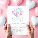 Search for sweetheart party invitations He or she
