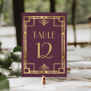 Search for burgundy table cards Chic