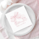 Search for pink baby shower napkins Coquette