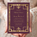 Search for ornate maroon border invitations Elegant