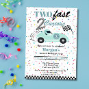 Search for sports car birthday invitations Race on over