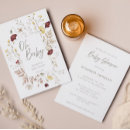 Search for frame baby shower invitations Floral