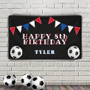 Search for soccer birthday banners Party