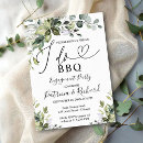 Search for greenery engagement party invitations Calligraphy