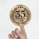 Search for 35th anniversary stickers Gold