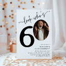 Search for look whos sixty invitations Sixty years old