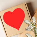 Search for solid red colour stickers Fashion