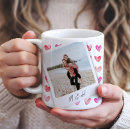 Search for monogram hearts mugs Script