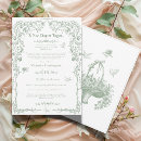 Search for new beginnings invitations Floral