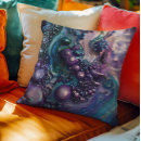 Search for purple and turquoise cushions Blue