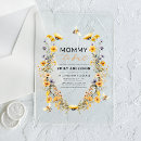 Search for mummy invitations Boho rustic modern