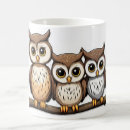 Search for 3 birds mugs Illustration