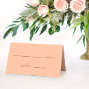 Search for simple wedding place cards Bride and groom names