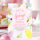 Search for heres the scoop birthday invitations Girl