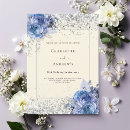 Search for 25th silver wedding anniversary invitations Elegant