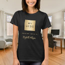 Search for gold logo tshirts Black