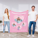Search for girl birthday blankets Pink