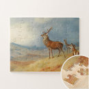 Search for red deer puzzles Nature