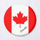 Search for canadian flag magnets Country