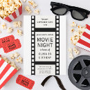 Search for movie night birthday invitations Backyard movie party