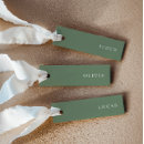 Search for name setting wedding place cards Sage green