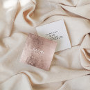 Search for white and gold business cards Simple minimal