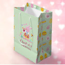 Search for pink and green gift bags For kids