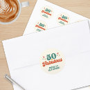 Search for vintage retro typography stickers 50 and fabulous