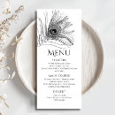 Search for black and silver wedding menus Glitter