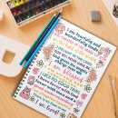 Search for positive affirmations notebooks For kids