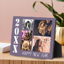 Search for new year plaques Photo collage