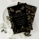 Search for bling quince invitations Glitter gold