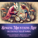 Search for rabbit tissue paper Alice in wonderland