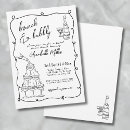Search for swirls bridal shower invitations Black and white